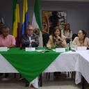 La congresista Piedad Correal estuvo reunida con el ministro de Justicia Néstor Osuna, para revisar la situación carcelaria en Quindío.