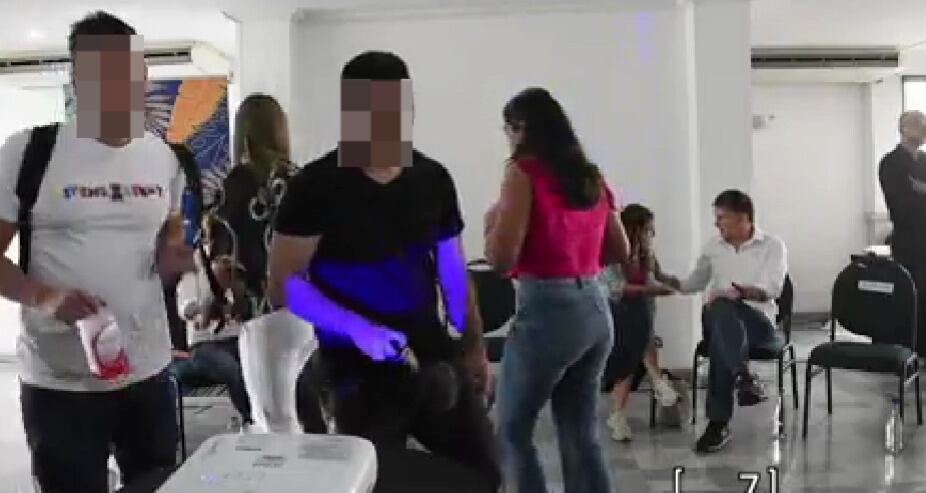 Tras el foro de juventudes con candidatos a la alcaldía de Cali se registró el altercado