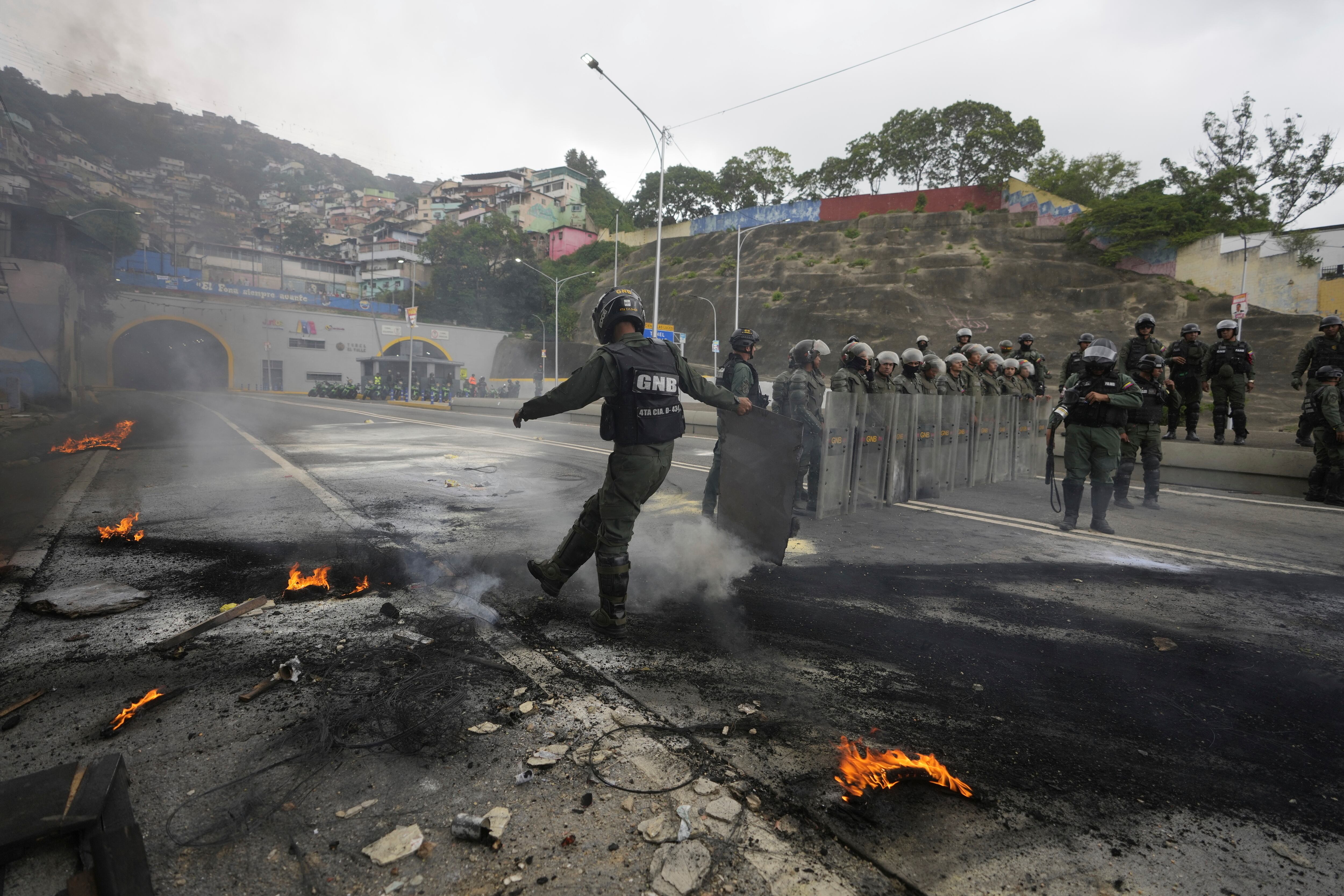 Protestas en Caracas