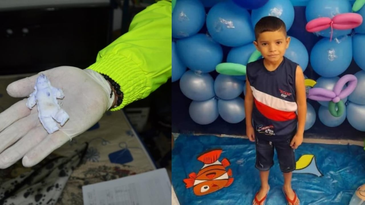 En los operativos que realizaron los uniformados de la Policía, cuando llegaron a la vivienda de la mamá del menor, encontraron debajo de la cama y en otros espacios objetos satánicos.