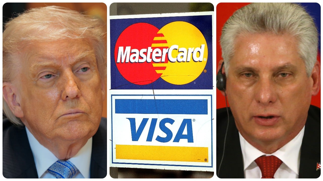 Donald Trump y Miguel Díaz Canel