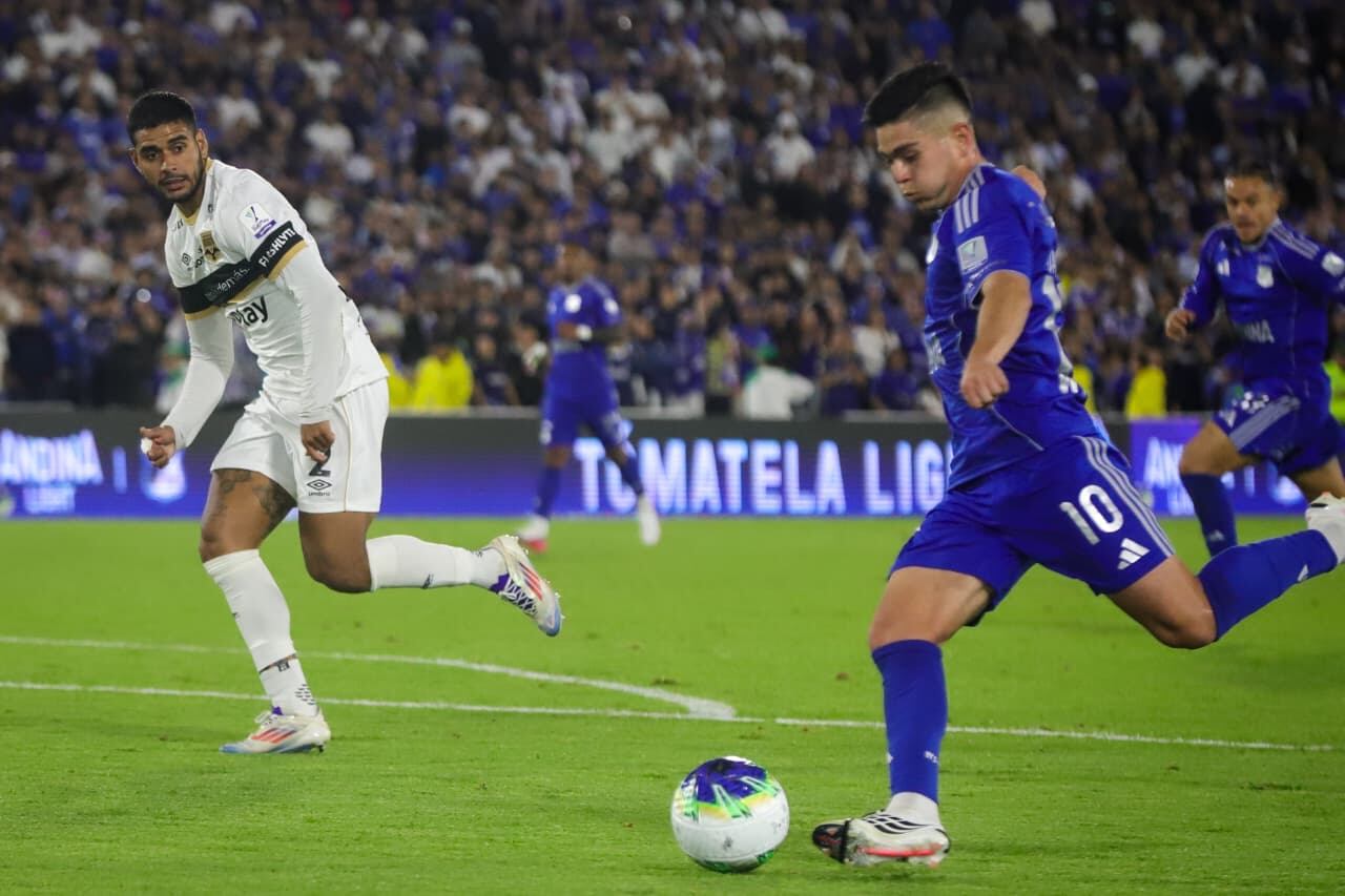 Millonarios no pasó del empate, con Internacional de Bogotá, en el estadio Nemesio Camacho El Campín.