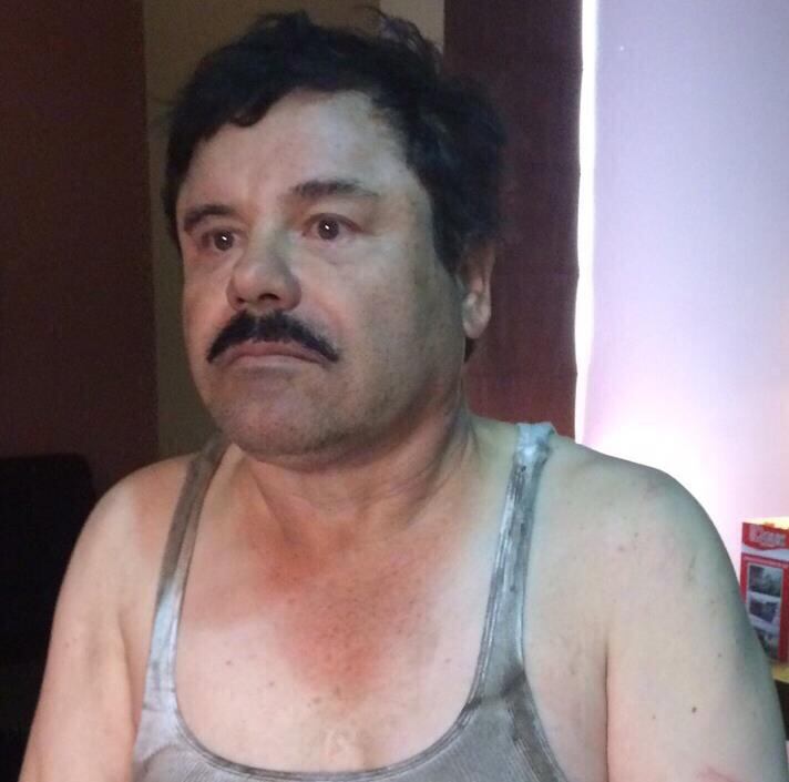 El narcotraficante mexicano, Joaquín 'El Chapo' Guzmán.