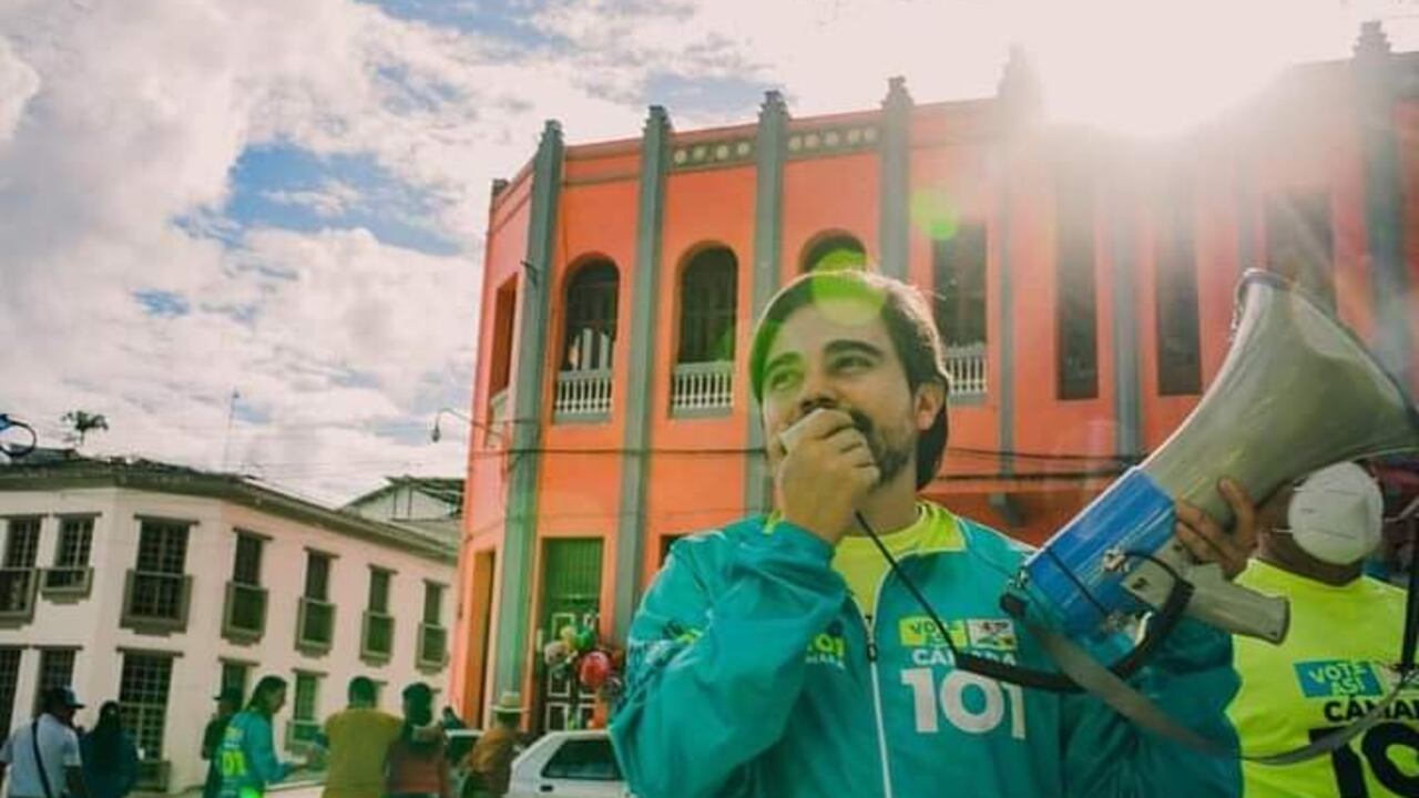 Santiago Osorio Marín, candidato a la Cámara y primo del alcalde de Manizales