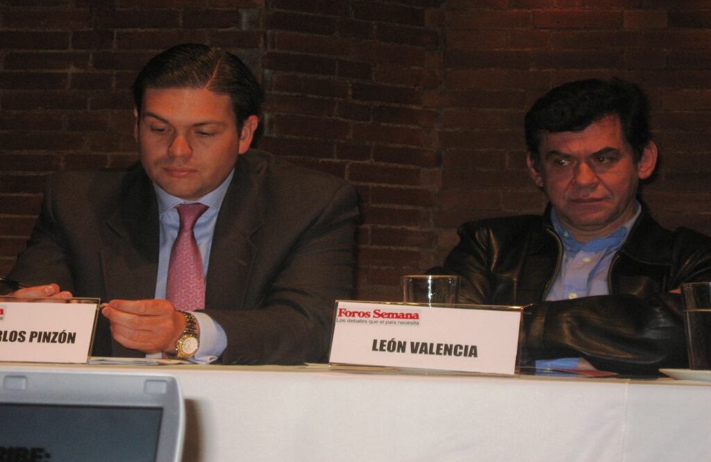 Luis Carlos Pinzon y Leon Valencia