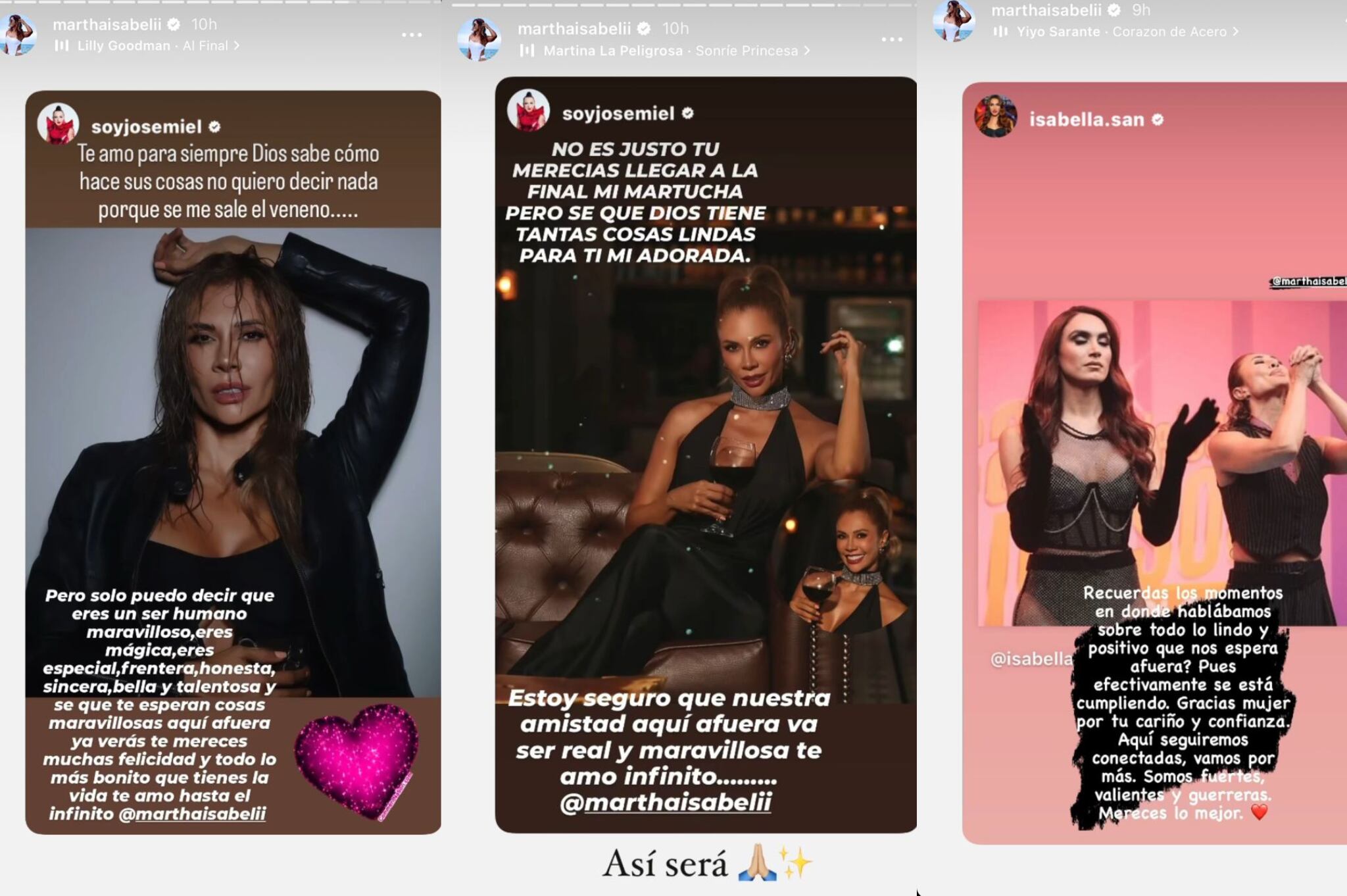 Martha Isabel Bolaños es eliminada de La casa de los famosos Colombia: José Miel e Isabella Santiago reaccionan a su salida