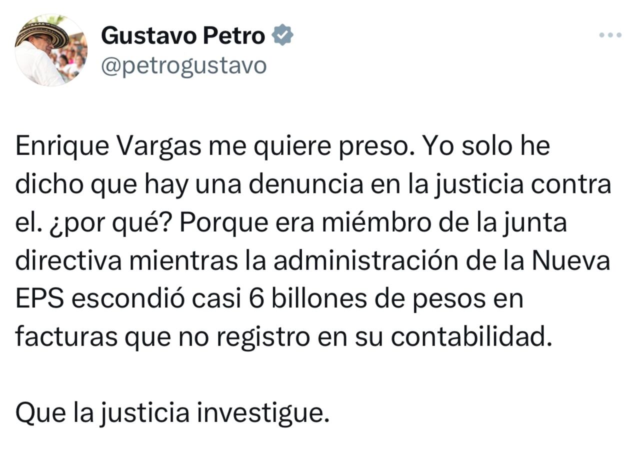 Mensaje presidente Gustavo Petro