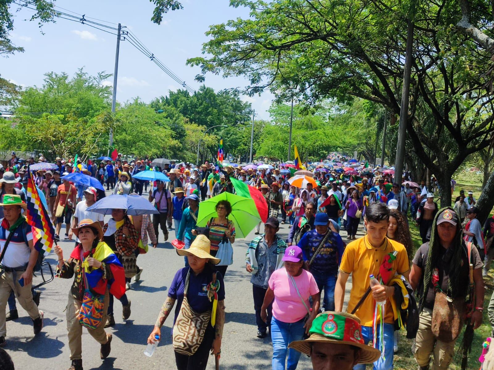 La Minga Indígena se prepara para marchar hoy en  Cali