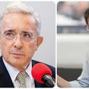 Álvaro Uribe y Miguel Uribe