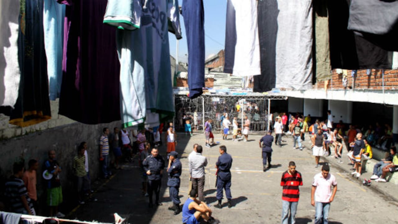 Así luce la Cárcel Nacional de Bellavista ubicada en el municipio de Bello, Antioquia. Este es el centro penitenciario más hacinado del país.