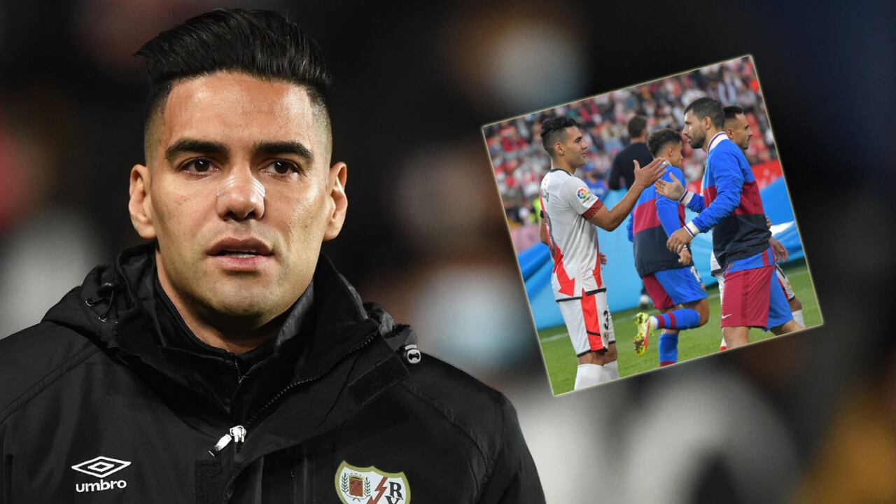 Falcao García llegó al Atlético de Madrid cuando el Kun Agüero ya había dejado su lugar rumbo al Manchester City