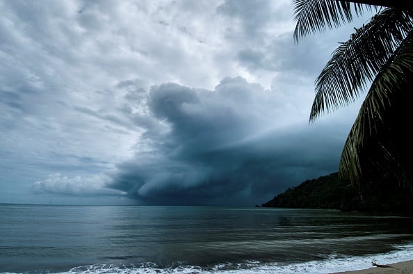 Beryl amenaza a las islas del Caribe. Imagen de referencia (huracán).