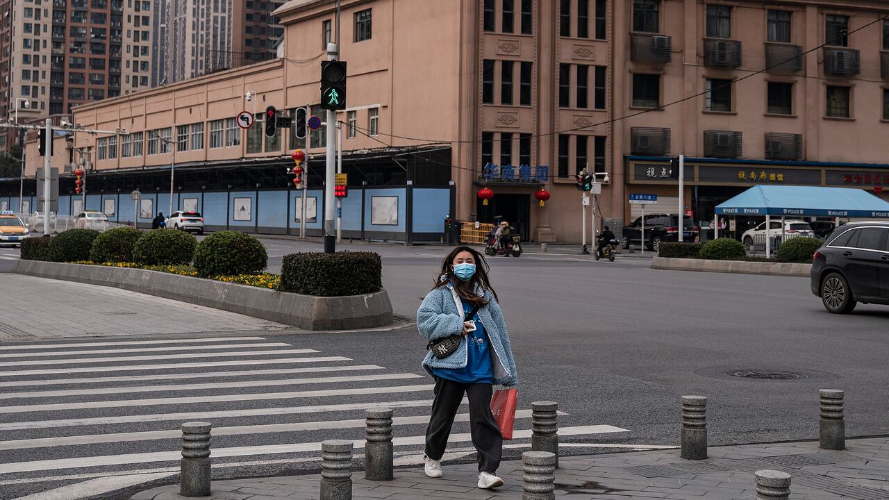 Calles de Wuhan, China. (Photo by Getty Images)