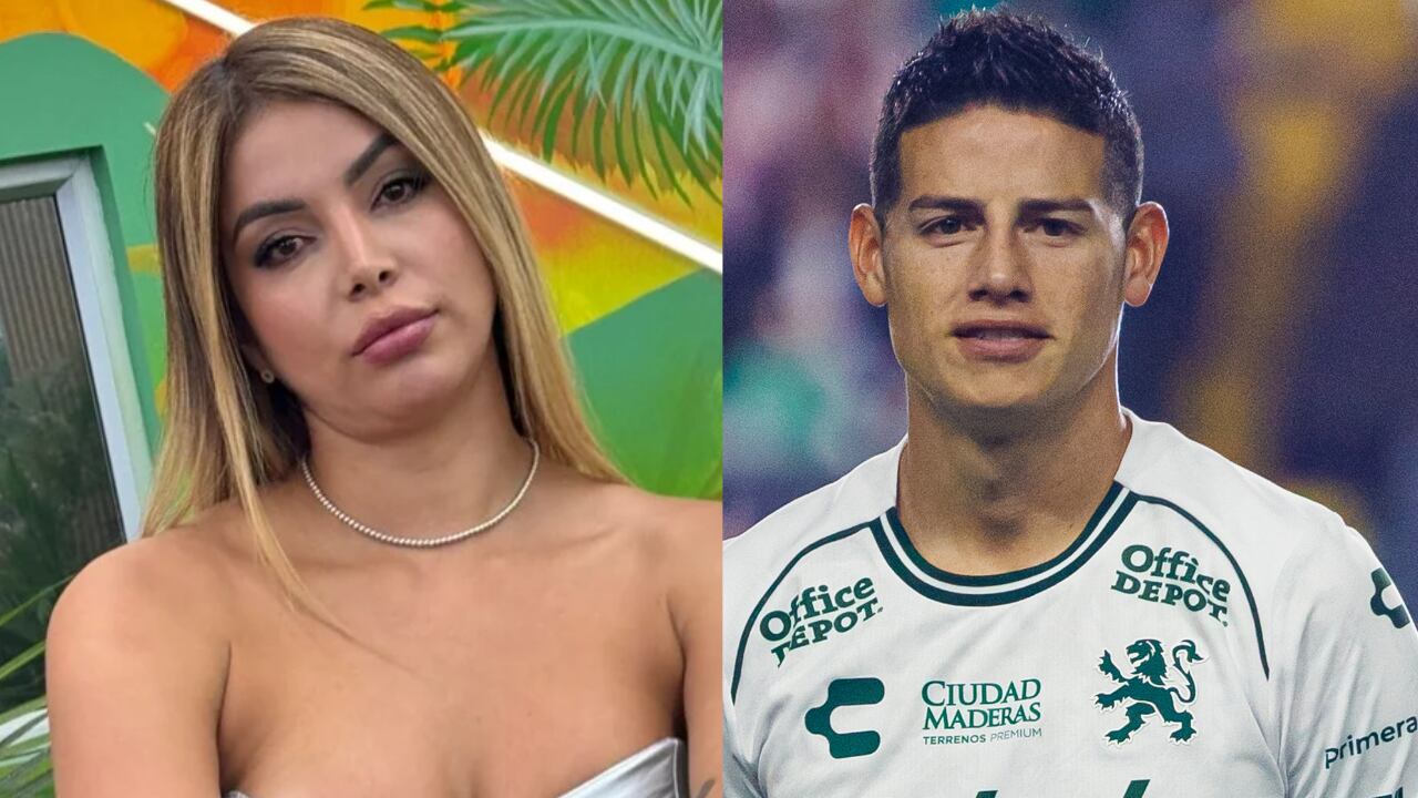La más reciente eliminada de 'La casa de los famosos Colombia' reveló si tuvo vínculo con James Rodríguez.
