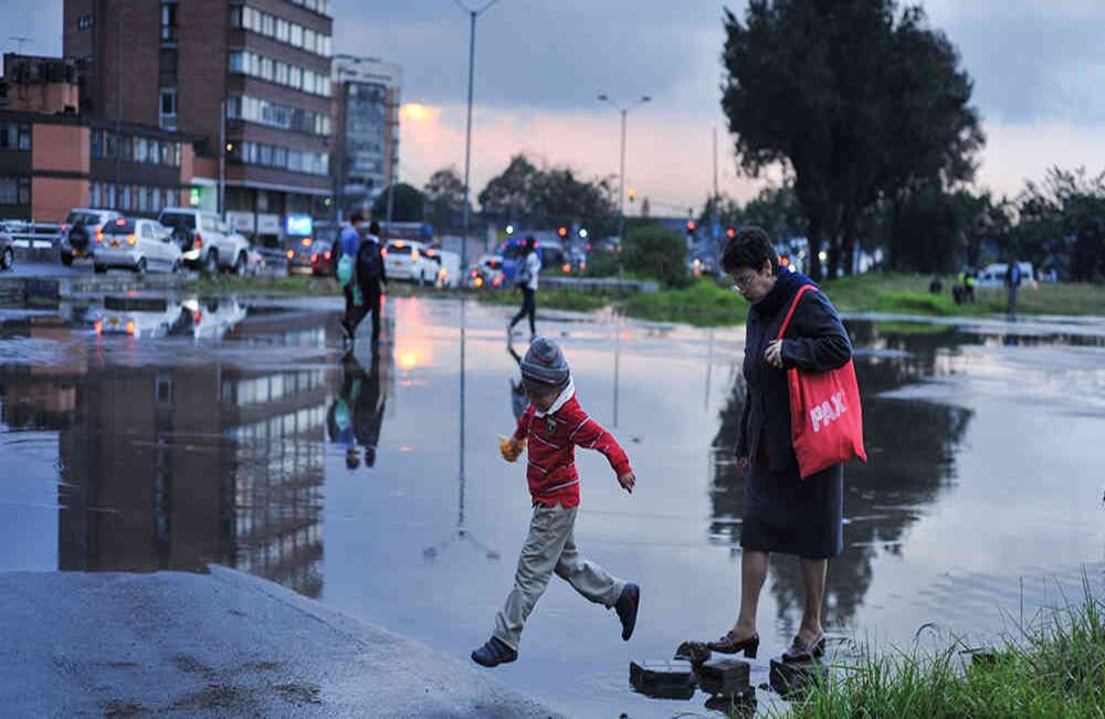 Una tarde lluviosa en Puente Aranda. Foto: John Vaca