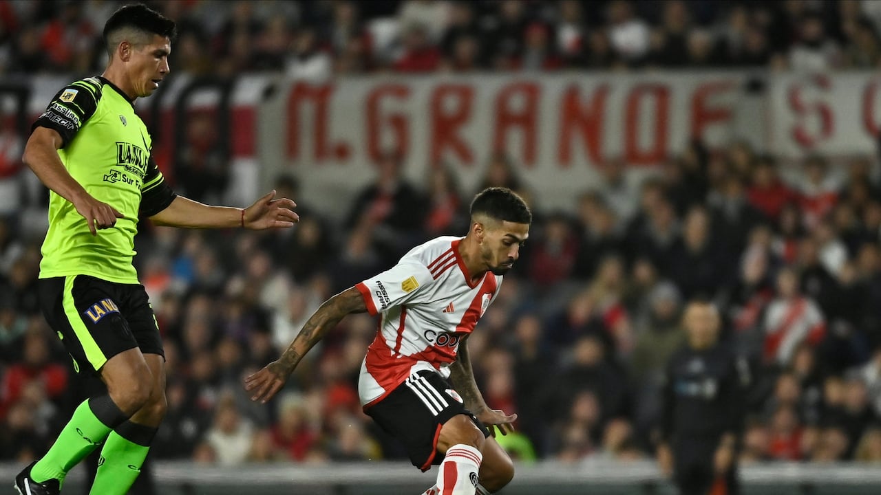 Manuel Lanzini, volante de River Plate.