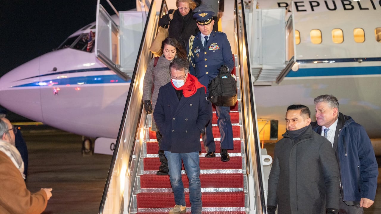 Gustavo Petro ya arribó a la capital de Estados Unidos.