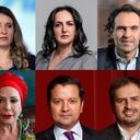 Gustavo Bolivar
Paloma Valencia
Maria Fernanda Cabal
Federico Gutierrez
Catherine Juvinao
Piedad Córdoba
David Luna
Andrés Forero Molina