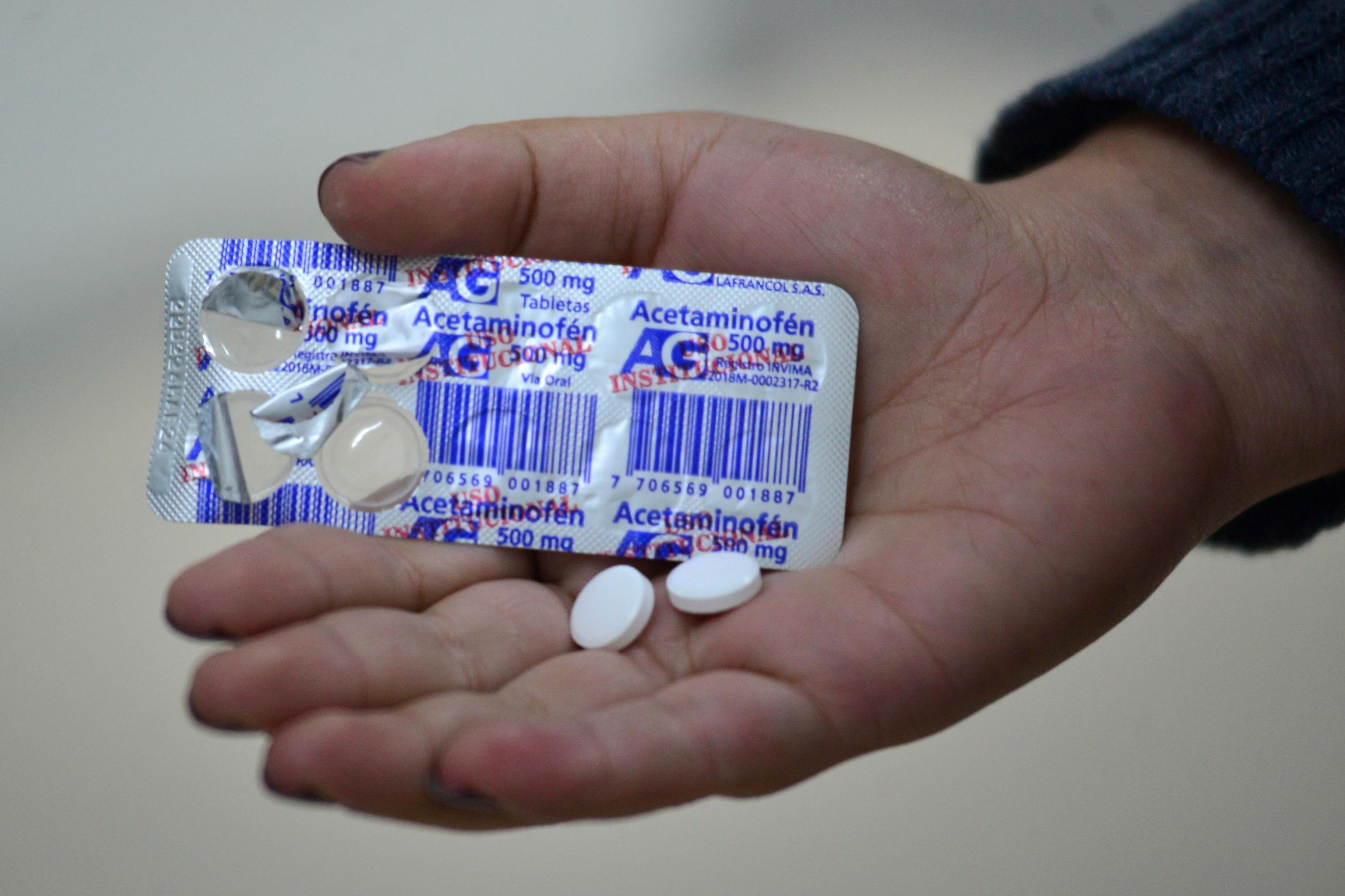 El acetaminofén es uno de los medicamentos más recetados en Colombia.