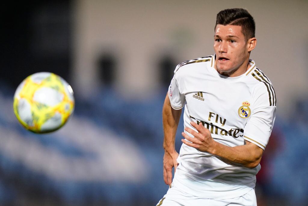 Fran Garcia en su primera etapa con el Real Madrid.