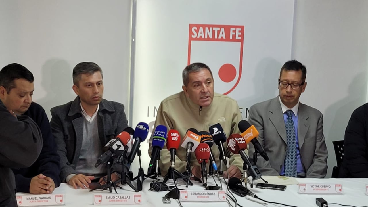Eduardo Méndez, presidente Santa Fe. Foto: Semana/Sergio Calderón.