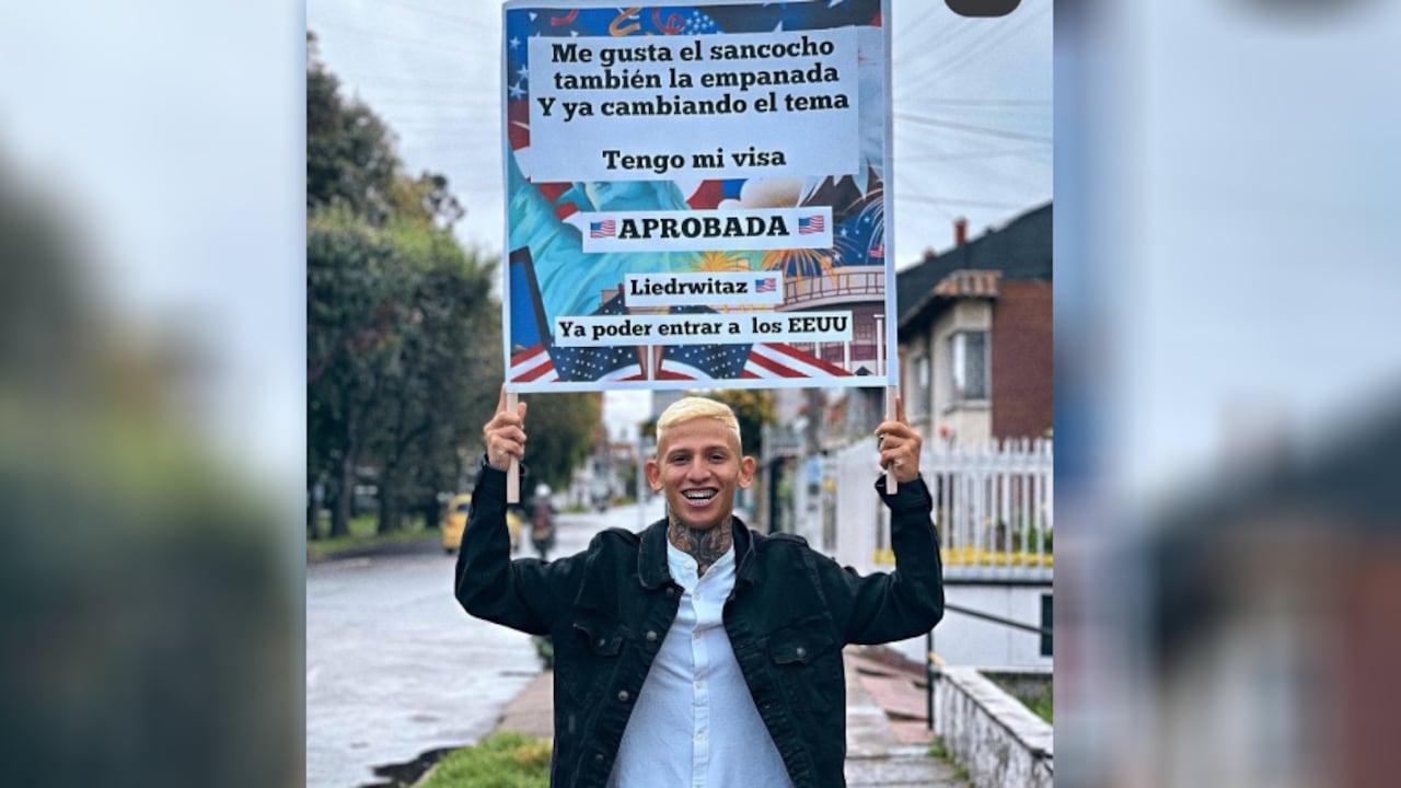 Cumplió su sueño: 'La Liendra' logró obtener la visa americana y compartió su alegría en redes sociales