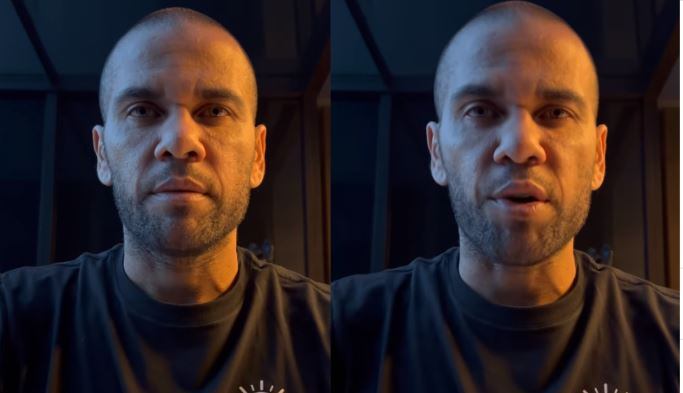 Dani Alves se pronuncio sobre la situación que está viviendo