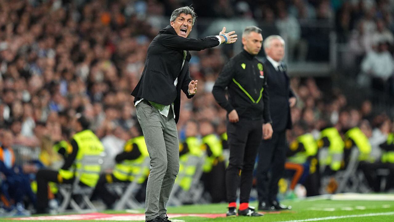 Palabras del entrenador de la Real Sociedad.