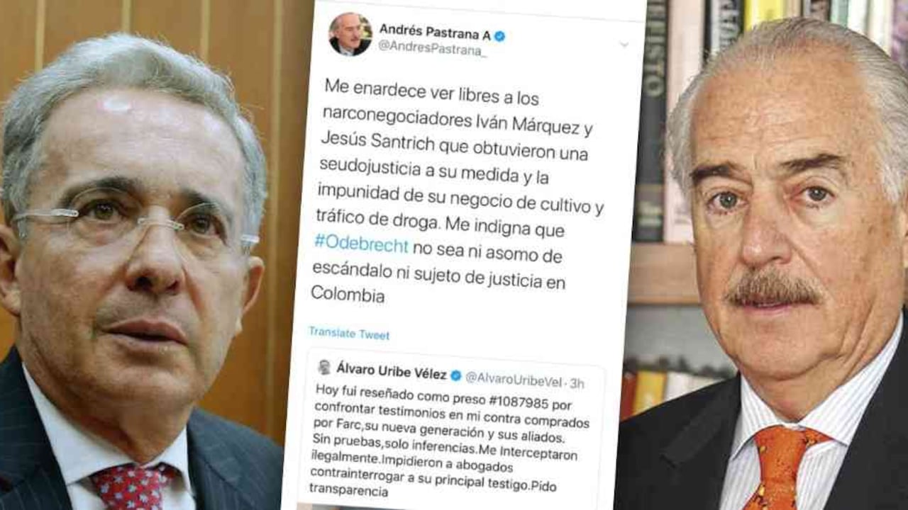 Este fue el trino del expresidente Andrés Pastrana.
