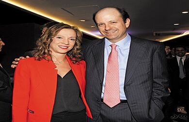 María Claudia Lacouture y Roberto Junguito.