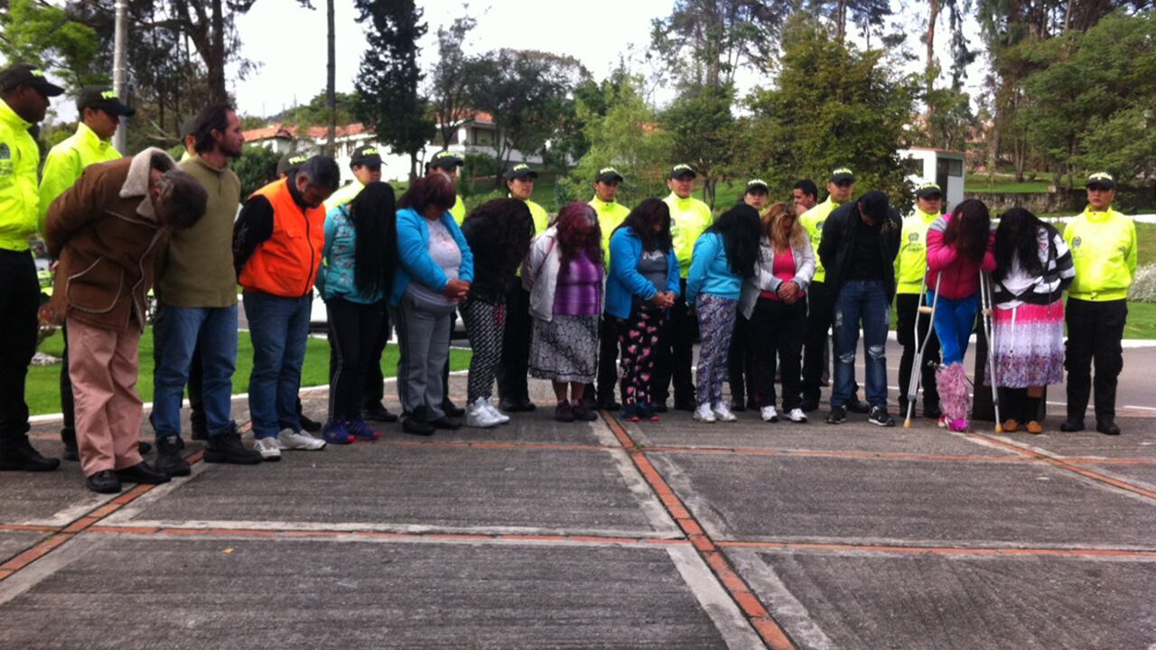 Policía capturó a 12 integrantes de la banda de microtráfico