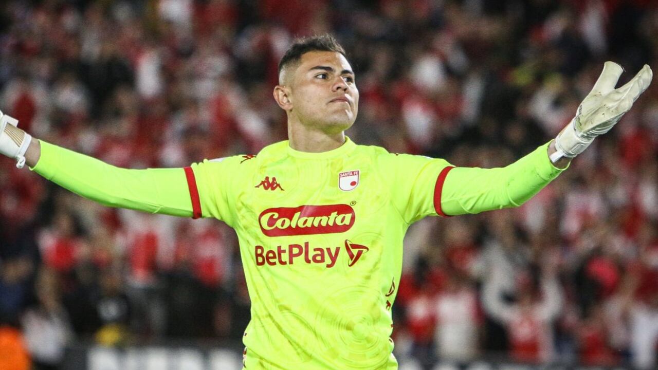 El golero de Santa Fe se destacó ante Deportivo Cali