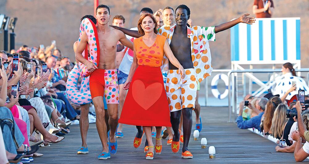 Ágatha Ruiz de la Prada. 