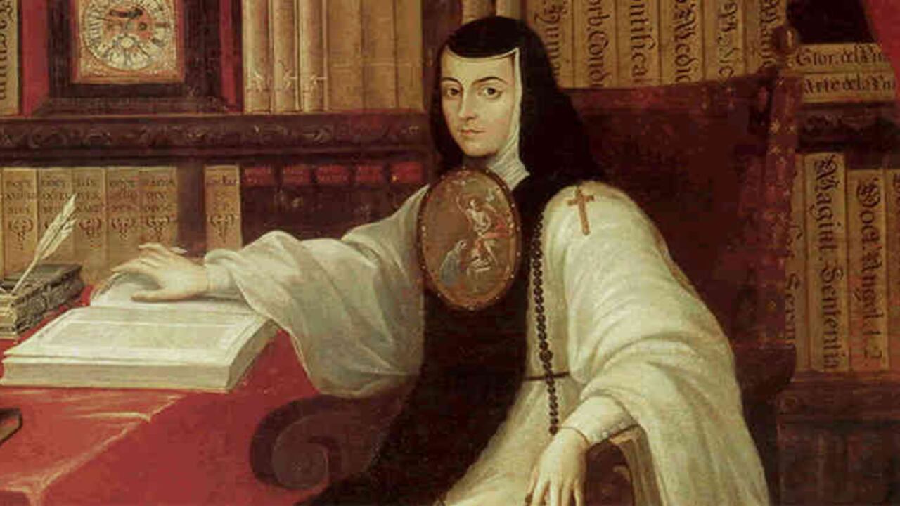 Sor Juana Inés de la Cruz.