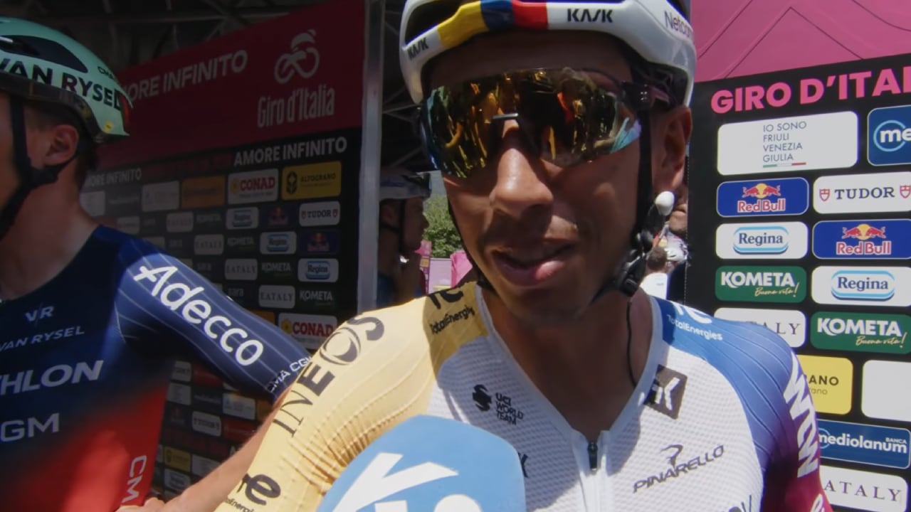Egan Bernal, ciclista colombiano del Netcompany Ineos