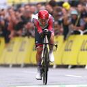 El esloveno cumplió en la primera etapa del Tour de Francia.