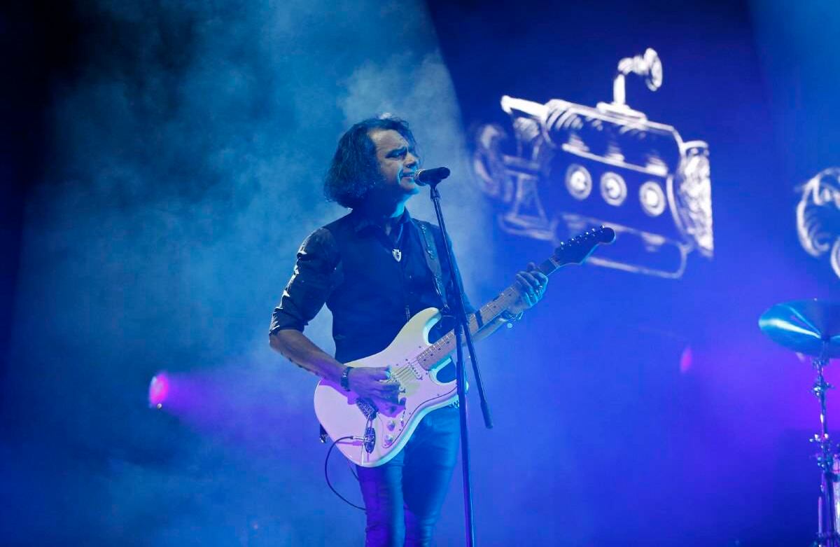 En 'Gracias Totales', Charly Alberti y Zeta Bosio, integrantes de Soda Stereo, buscan homenajear a su líder histórico, Gustavo Cerati, y al legado de la banda. Foto: Guillermo Torres Reina.