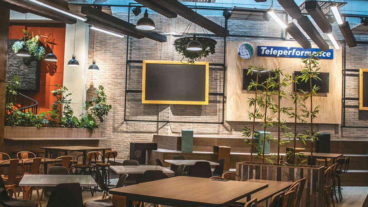 la sede de Barrio Colombia en Medellín es la más reciente de Teleperformance Colombia en la capital antioqueña. Foto: Sebastián Morillo.