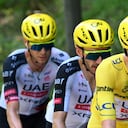 Tadej Pogacar cedió la camiseta amarilla en la etapa 4 del Tour de Francia.