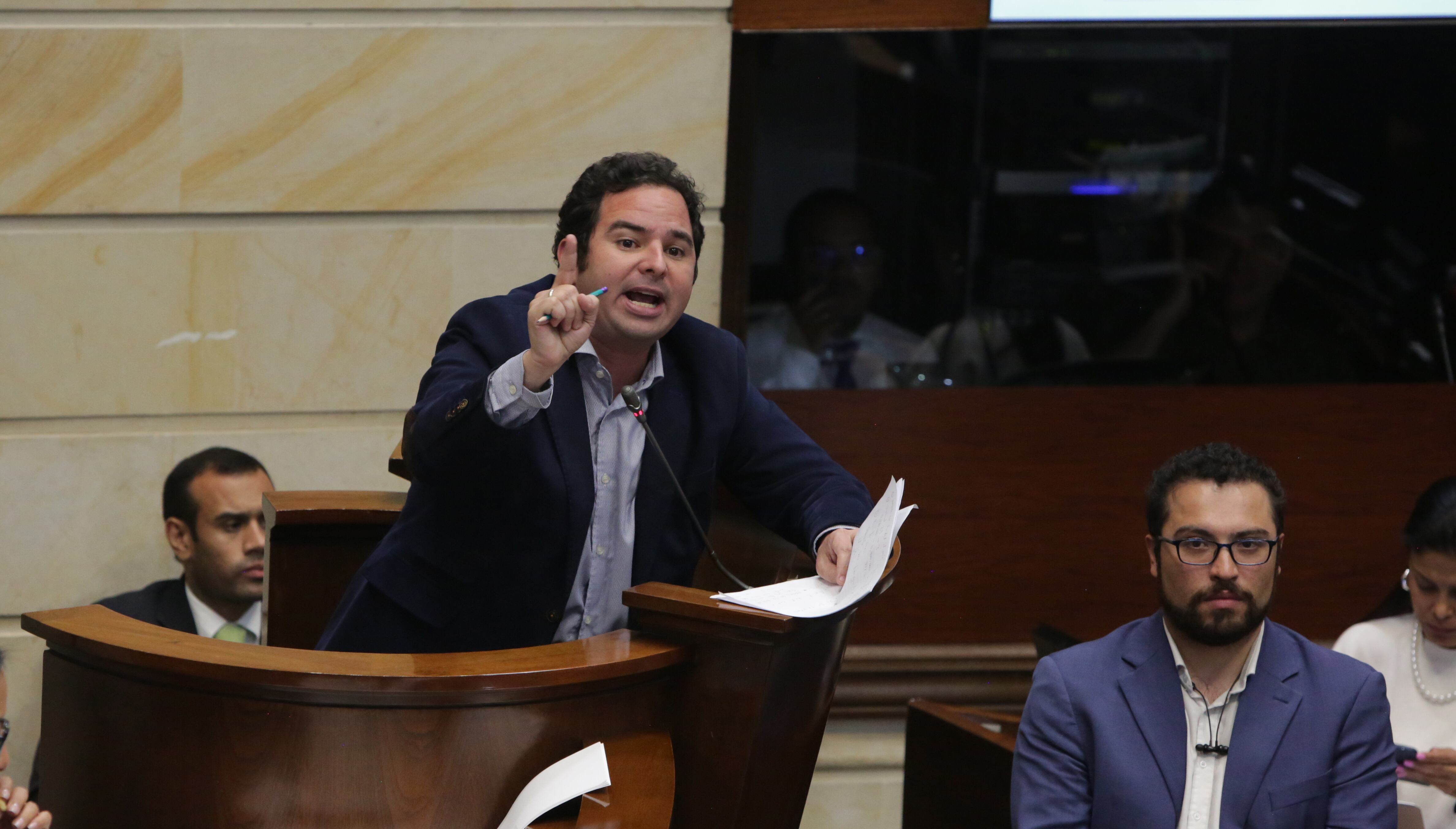 senador Carlos Meisel
Aprobada la reforma pensional en segundo debate en la plenaria del Senado
Bogota abril 23 del 2024
Foto Guillermo Torres Reina / Semana