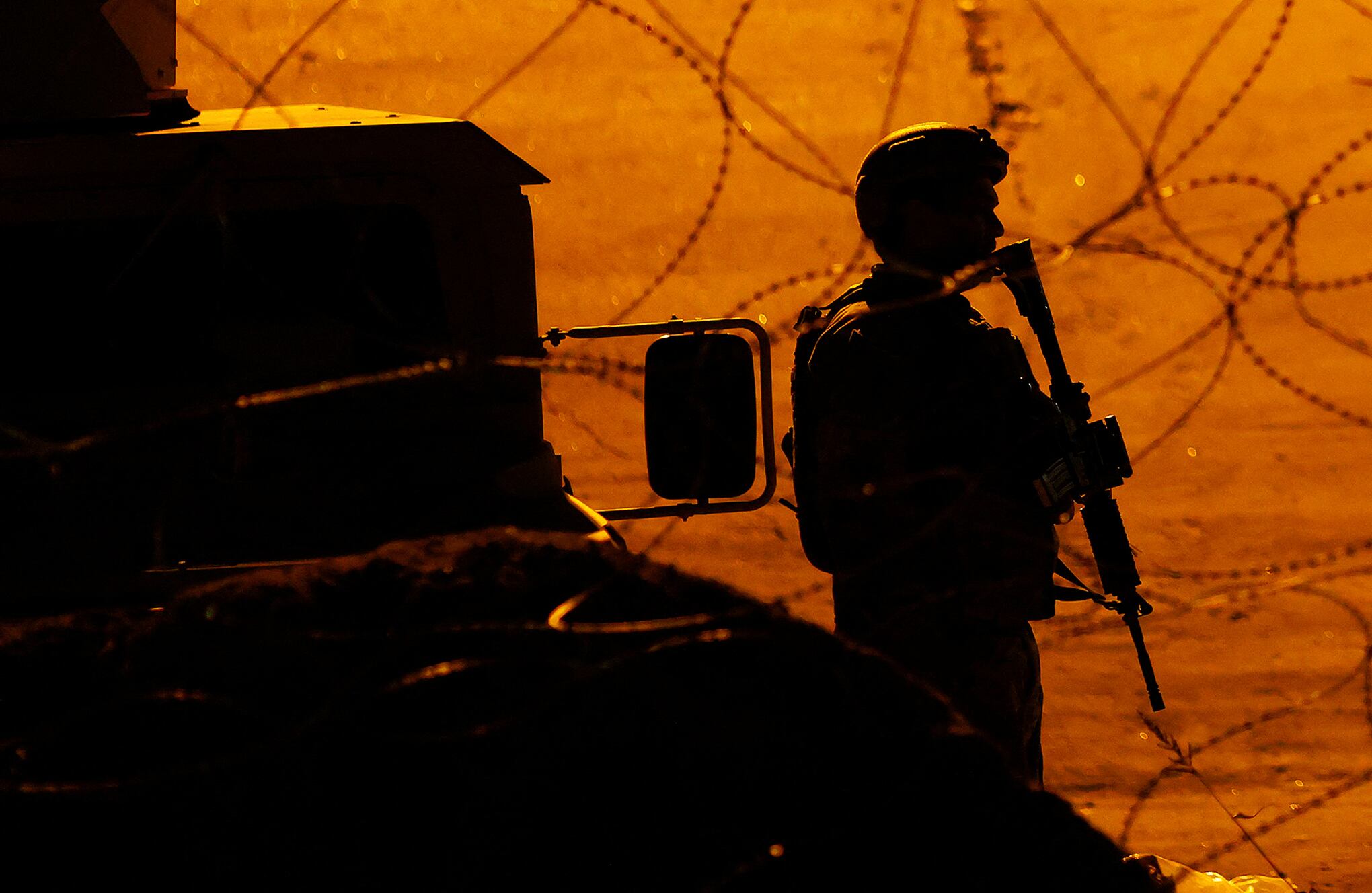 En imágenes : Las solicitantes de asilo cruzan Río Bravo hacia Estados Unidos.