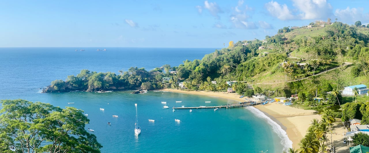 Las playas de Tobago son unas de las más vistadas por los turistas