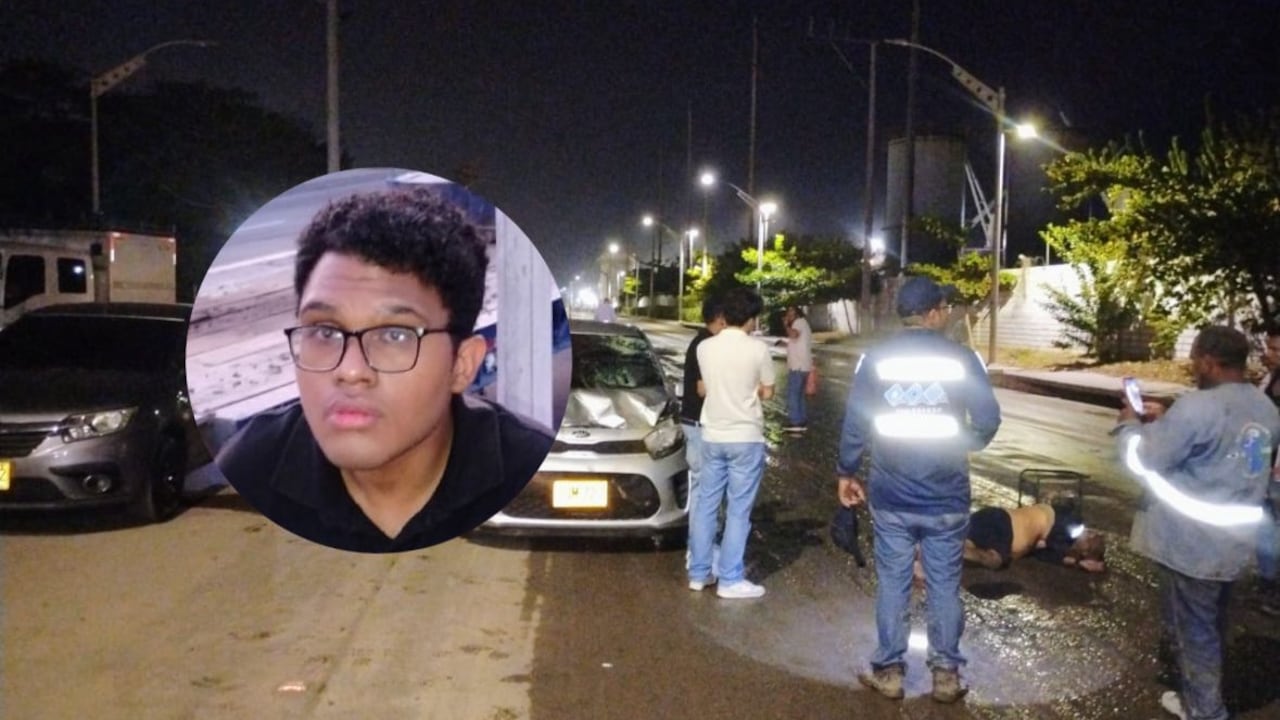 Accidente en Barranquilla.