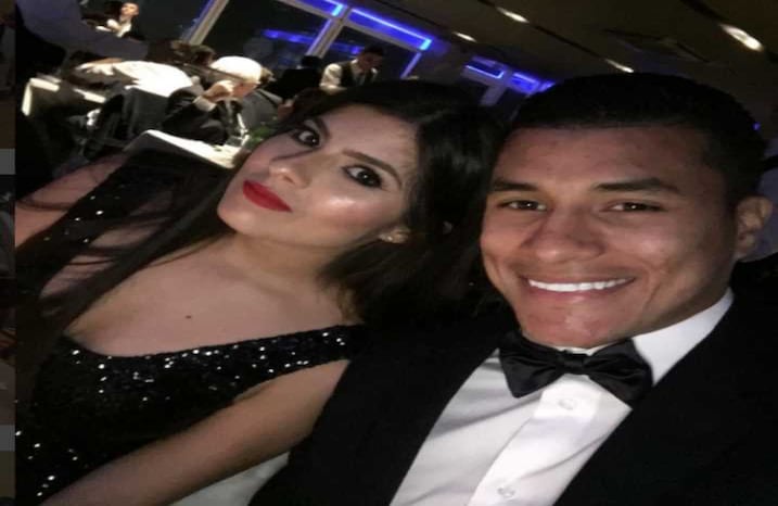 Samanta Gutiérrez, novia de Jaison Murillo. Foto: Tomada de Instagram.