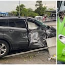 Collage accidente Freddy Rincón