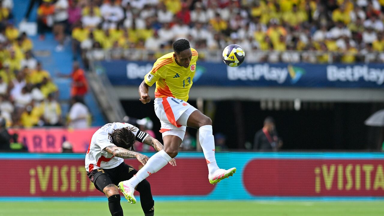 Colombia vs. Perú por la eliminatoria sudamericana.
