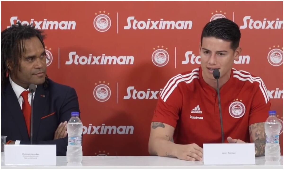James Rodríguez, Olympiacos