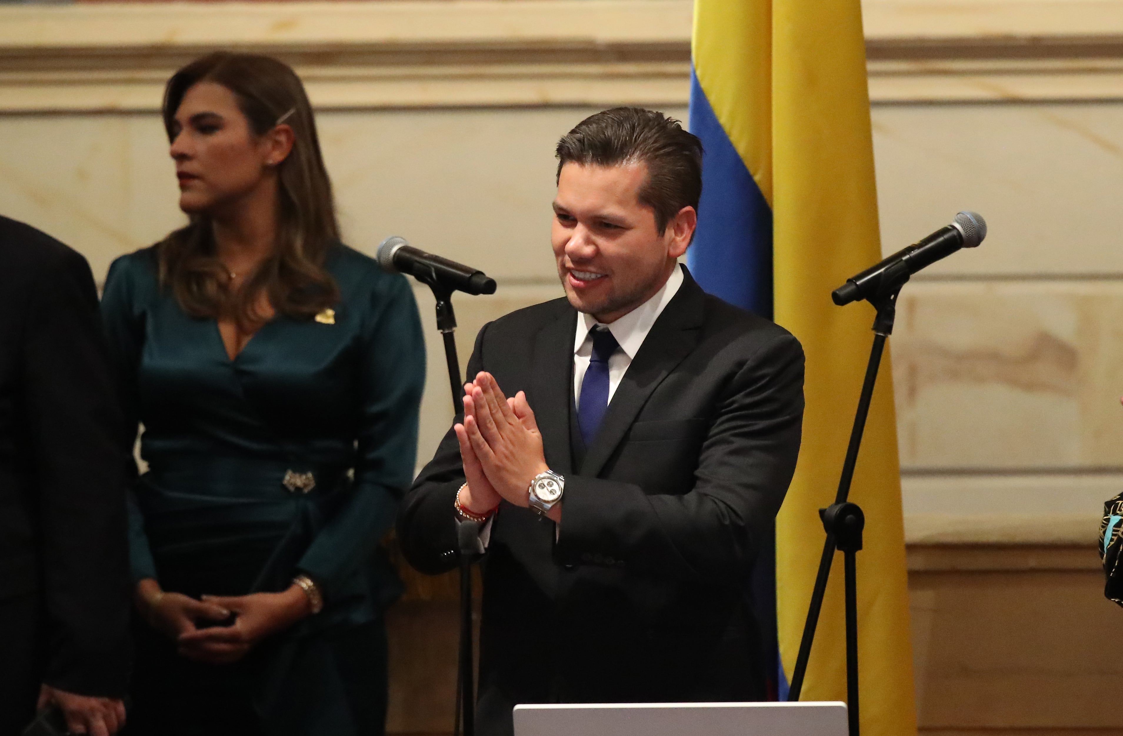 Andrés Calle Aguas  representante a la Cámara de Representantes para el tercer periodo legislativo
Bogota 20 de julio del 2024
Foto Guillermo Torres Reina / Semana