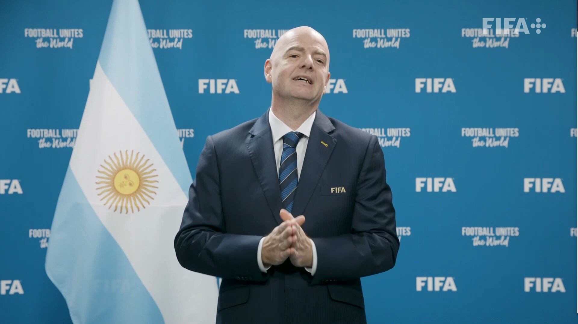 Gianni Infantino, presidente de la FIFA