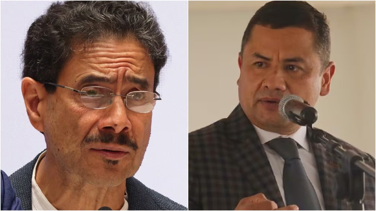 Iván Cepeda y Rafael Guarín